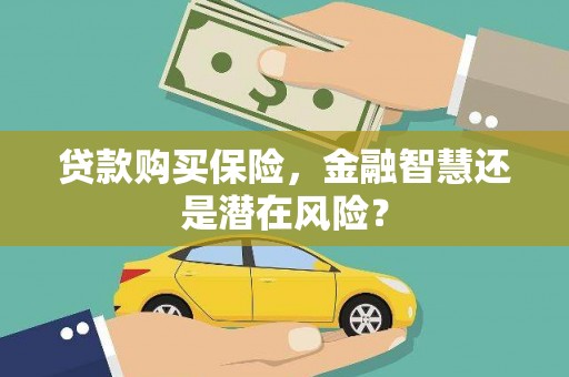 九台贷款购买保险，金融智慧还是潜在风险？