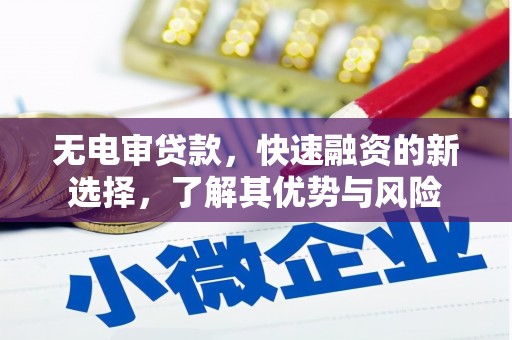 九台无电审贷款，快速融资的新选择，了解其优势与风险