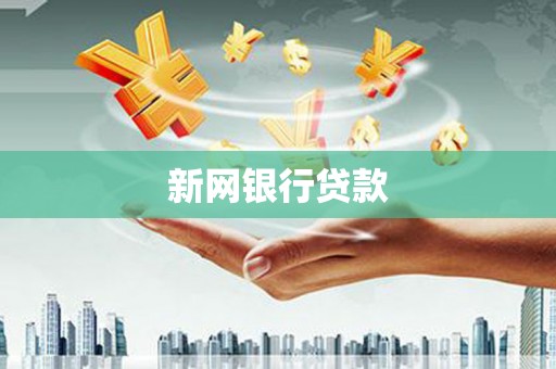 九台新网银行贷款