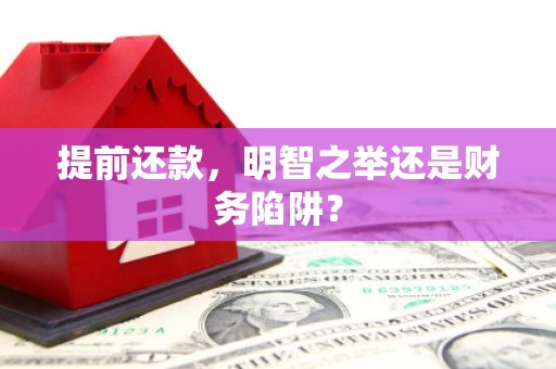 九台提前还款，明智之举还是财务陷阱？
