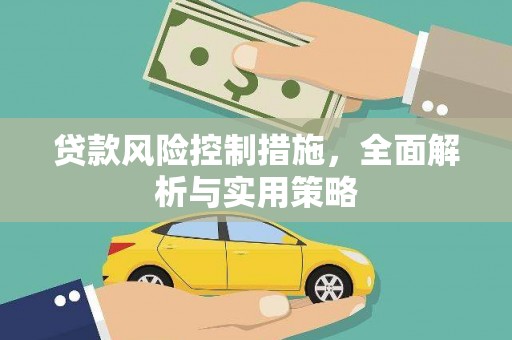 九台贷款风险控制措施，全面解析与实用策略