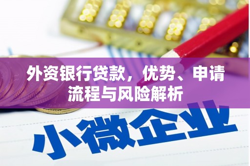九台外资银行贷款，优势、申请流程与风险解析