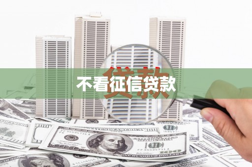 九台不看征信贷款