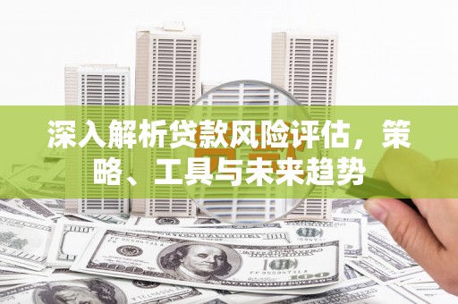 九台深入解析贷款风险评估，策略、工具与未来趋势