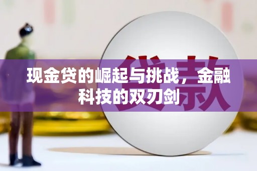 九台现金贷的崛起与挑战，金融科技的双刃剑
