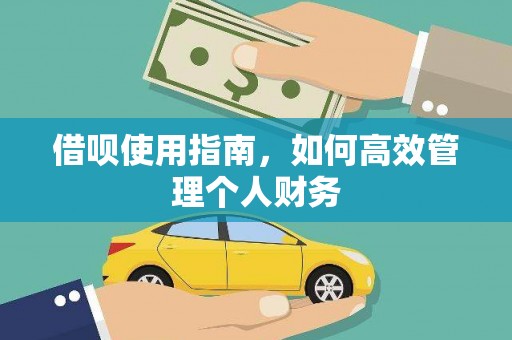 九台借呗使用指南，如何高效管理个人财务