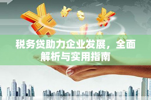 九台税务贷助力企业发展，全面解析与实用指南