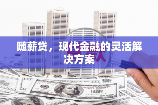 九台随薪贷，现代金融的灵活解决方案