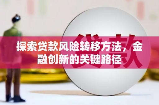 九台探索贷款风险转移方法，金融创新的关键路径