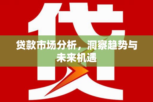 九台贷款市场分析，洞察趋势与未来机遇