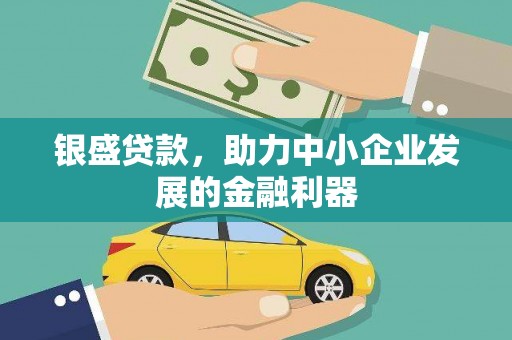 九台银盛贷款，助力中小企业发展的金融利器