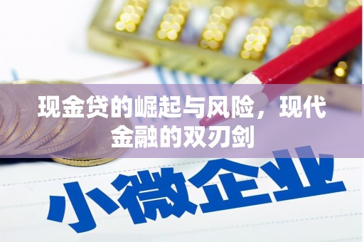 九台现金贷的崛起与风险，现代金融的双刃剑