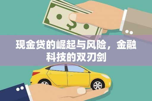 九台现金贷的崛起与风险，金融科技的双刃剑