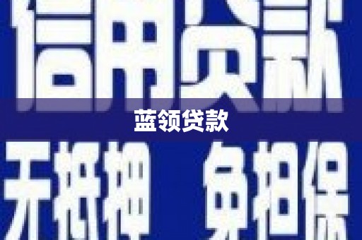 九台蓝领贷款