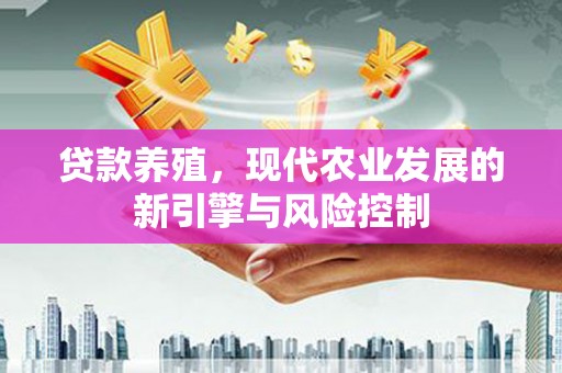 九台贷款养殖，现代农业发展的新引擎与风险控制