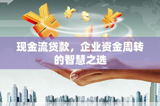 九台现金流贷款，企业资金周转的智慧之选