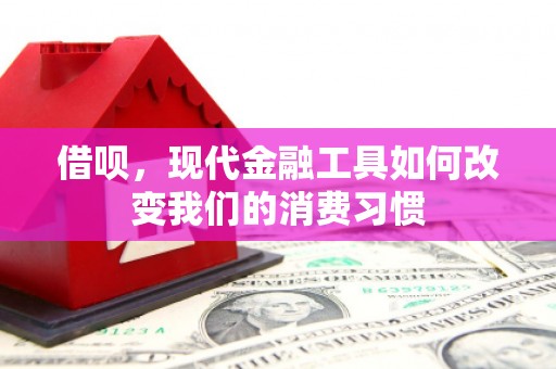 九台借呗，现代金融工具如何改变我们的消费习惯