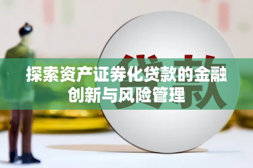 九台探索资产证券化贷款的金融创新与风险管理
