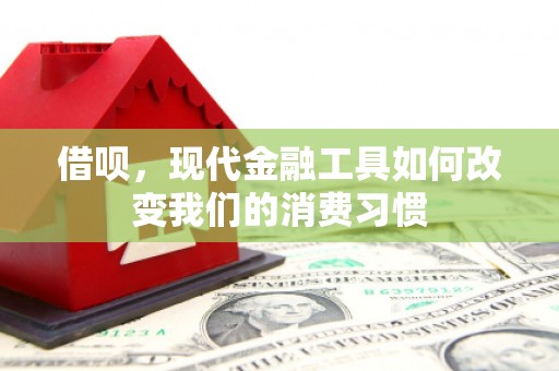 九台借呗，现代金融工具如何改变我们的消费习惯