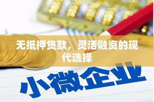 九台无抵押贷款，灵活融资的现代选择