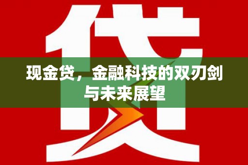 九台现金贷，金融科技的双刃剑与未来展望