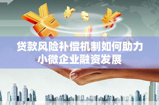 九台贷款风险补偿机制如何助力小微企业融资发展