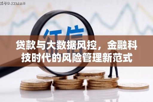 九台贷款与大数据风控，金融科技时代的风险管理新范式