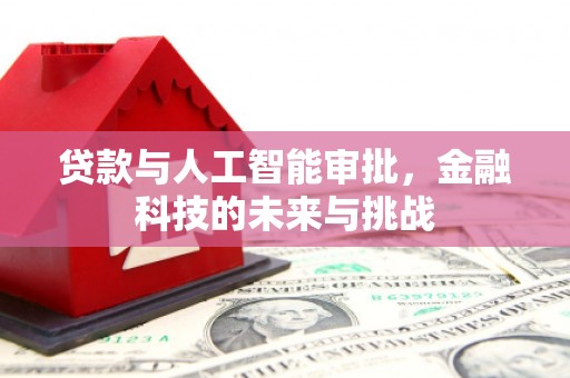 九台贷款与人工智能审批，金融科技的未来与挑战