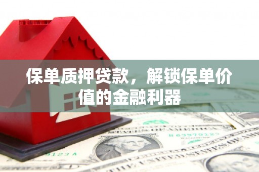 九台保单质押贷款，解锁保单价值的金融利器