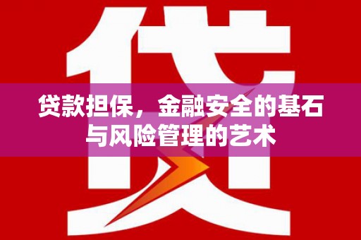 九台贷款担保，金融安全的基石与风险管理的艺术