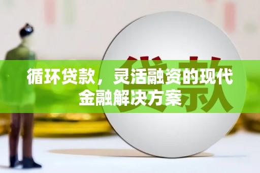 九台循环贷款，灵活融资的现代金融解决方案
