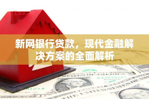 九台新网银行贷款，现代金融解决方案的全面解析