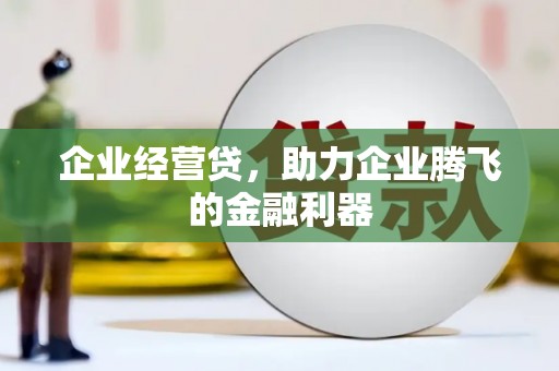 九台企业经营贷，助力企业腾飞的金融利器