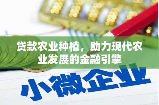九台贷款农业种植，助力现代农业发展的金融引擎