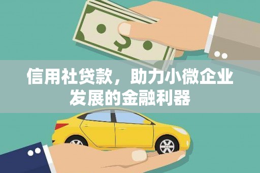 九台信用社贷款，助力小微企业发展的金融利器