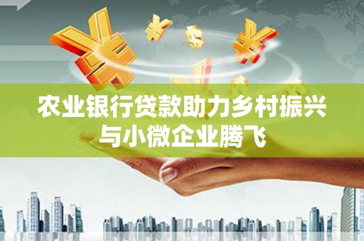 九台农业银行贷款助力乡村振兴与小微企业腾飞