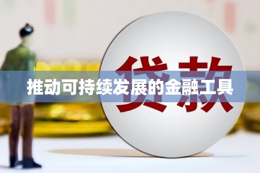 九台推动可持续发展的金融工具