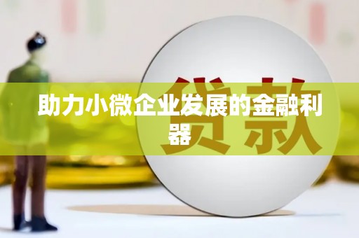 九台助力小微企业发展的金融利器